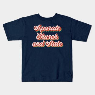 Separate Church and State Kids T-Shirt